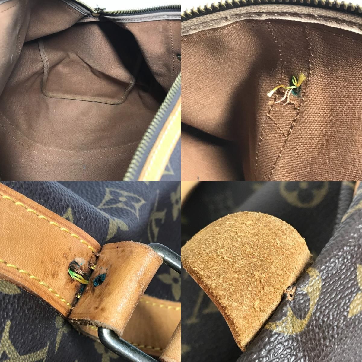 Louis Vuitton Boston Bag Sac Super 45 Monogram Canvas Brown — view 9