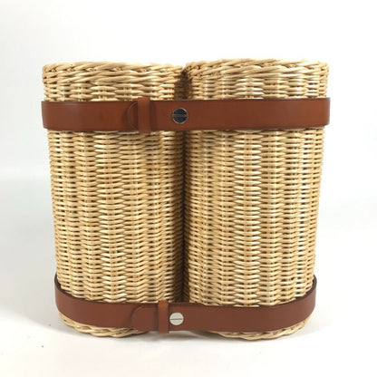 Hermes Object Wine Rack Lien de Brick Beige Shoulder Bag — view 4