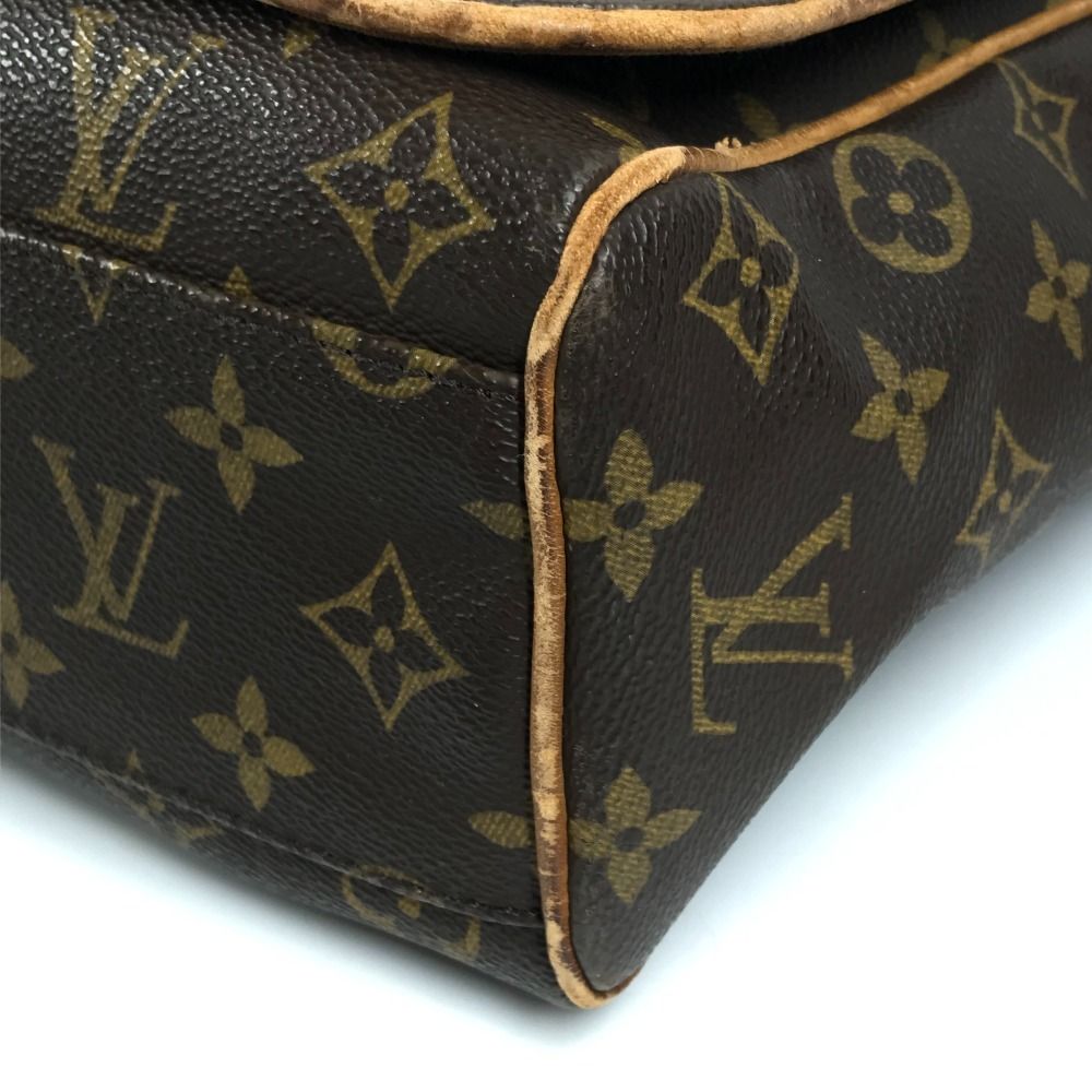 Louis Vuitton Shoulder Bag Aves Monogram Canvas Brown — view 6