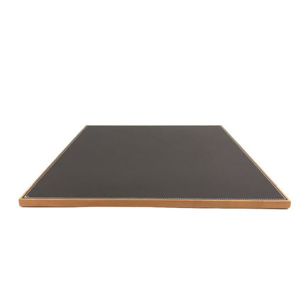 Hermes Case Large Matte Tray Leather Wood Brown — view 7