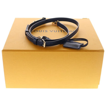 Louis Vuitton Monogram Petite Valise 2-Way Shoulder Bag Blue Leather Gold — view 6