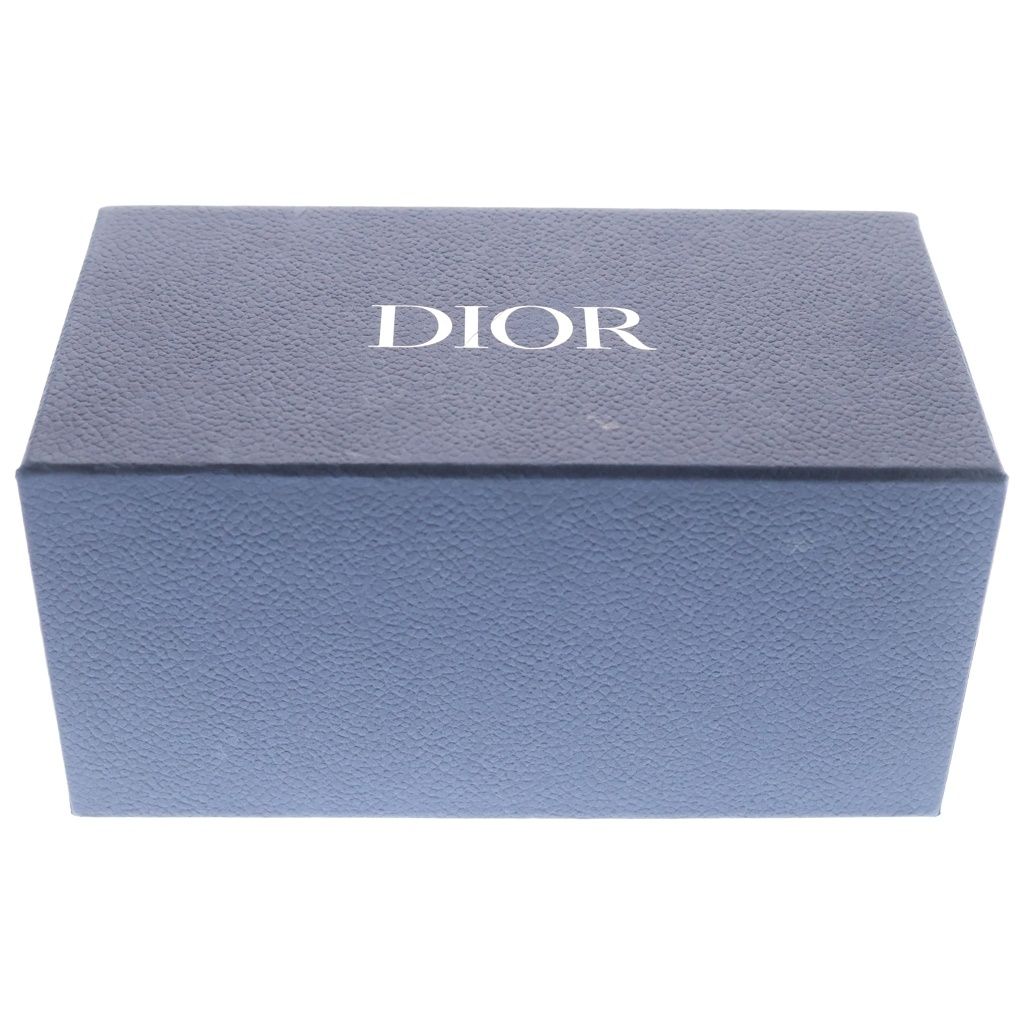 Dior Saddle Messenger Mini Shoulder Bag Black Leather Silver — view 6