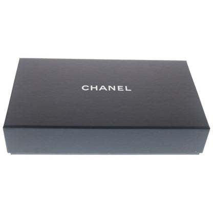 Chanel Quilted Zip Around Wallet Card Case Salmon Pink Orange Lambskin Gold — view 6