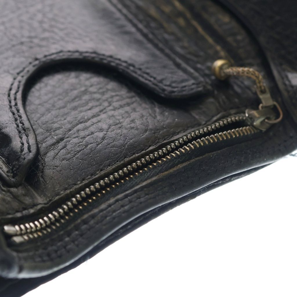 Chrome Hearts Boheart Tan Leather Wallet Black — view 5