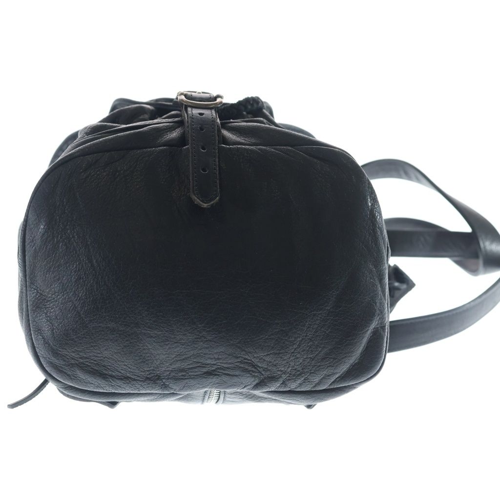 Chrome Hearts Flerknee Mini Backpack Funi Daga Zip Leather Black — view 4