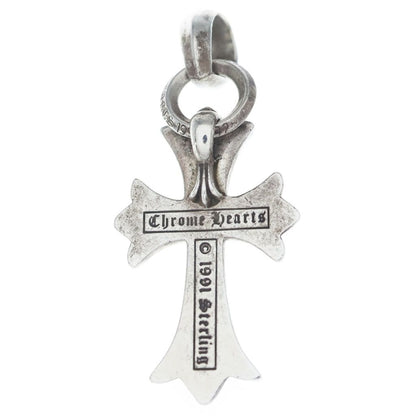 Chrome Hearts CH Crs Sml Bale Small CH Cross Pendant Top Silver — view 2
