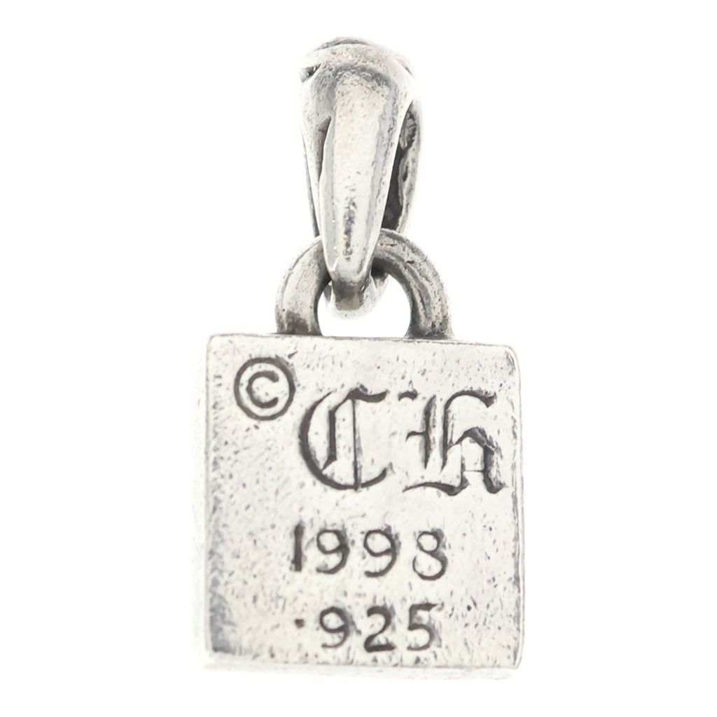 Chrome Hearts Framed CH Plus Charm Pendant Top Silver — view 2