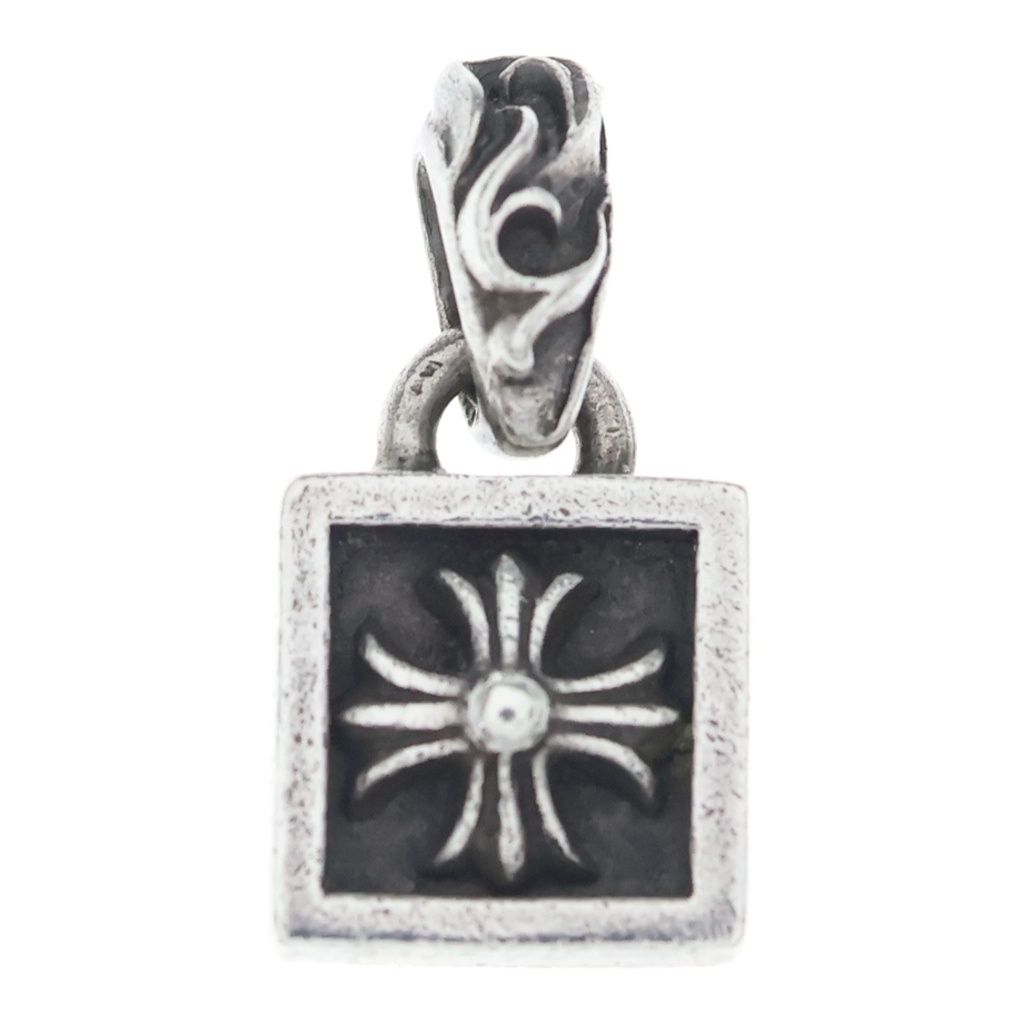 Chrome Hearts Framed CH Plus Charm Pendant Top Silver