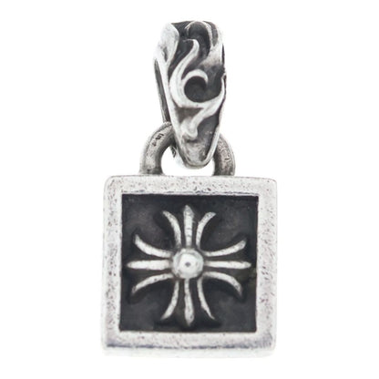 Chrome Hearts Framed CH Plus Charm Pendant Top Silver