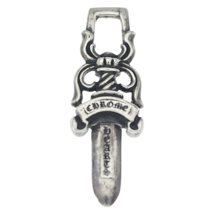 Chrome Hearts 10 Dagger Pendant Top Silver
