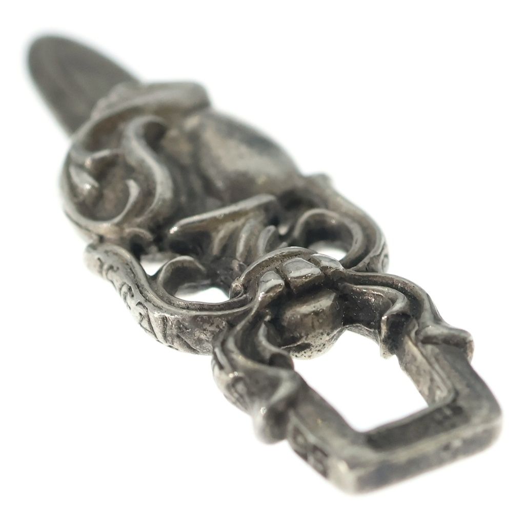 Chrome Hearts Dagger Heart Daga Pendant Top Silver — view 5
