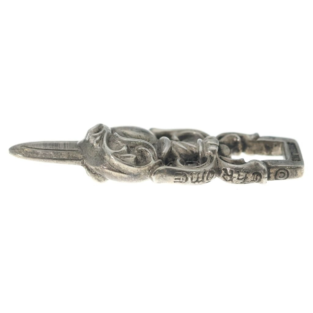 Chrome Hearts Dagger Heart Daga Pendant Top Silver — view 3