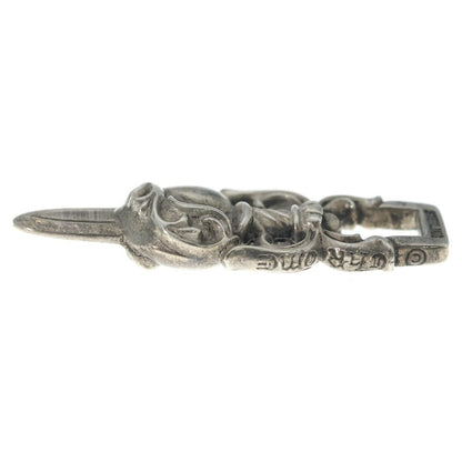 Chrome Hearts Dagger Heart Daga Pendant Top Silver — view 3