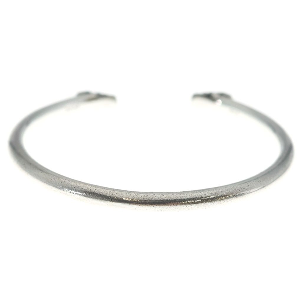 Chrome Hearts Bangle Double Dog Bracelet Silver