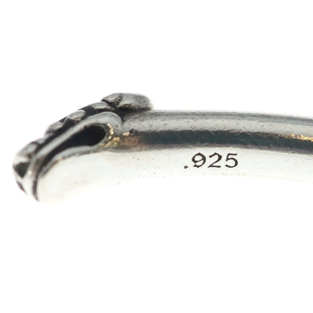 Chrome Hearts Bangle Double Dog Bracelet Silver — view 5