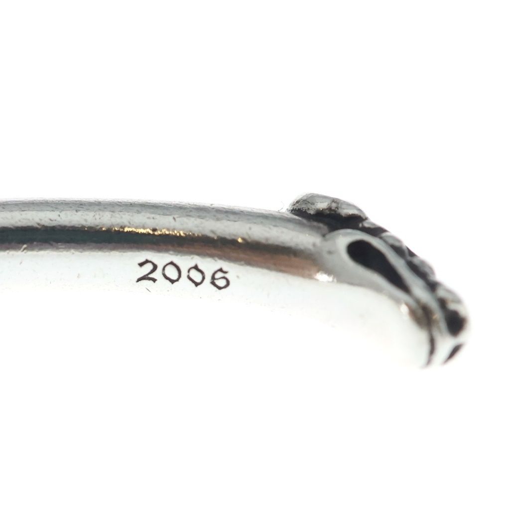 Chrome Hearts Bangle Double Dog Bracelet Silver — view 6