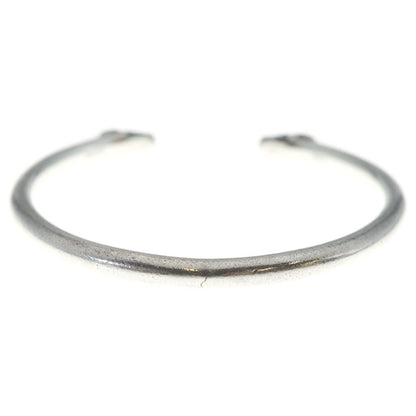 Chrome Hearts Bangle Double Dog Bracelet Silver