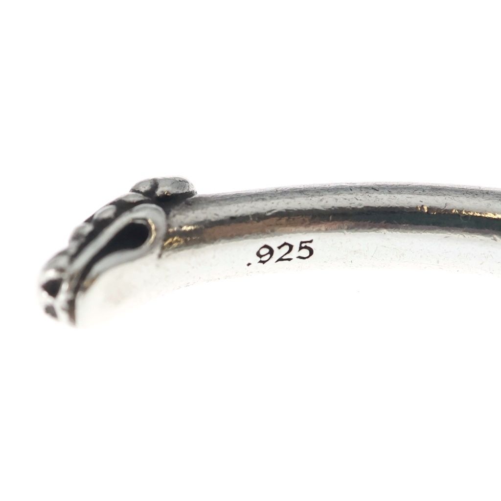 Chrome Hearts Bangle Double Dog Bracelet Silver — view 5