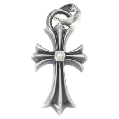 Chrome Hearts CH Crs Sml Bale Small CH Cross Pendant Top Silver