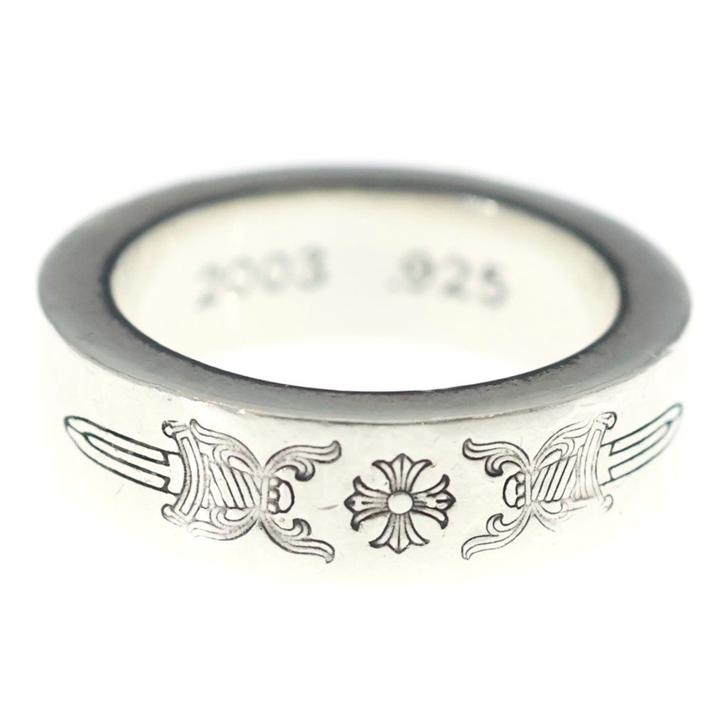 Chrome Hearts mm Spacer Dagger mm Ring Silver