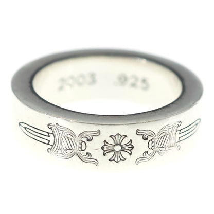 Chrome Hearts mm Spacer Dagger mm Ring Silver