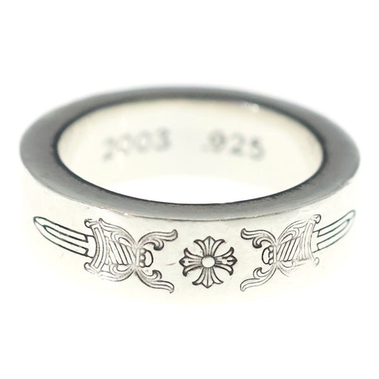 Chrome Hearts mm Spacer Dagger mm Ring Silver