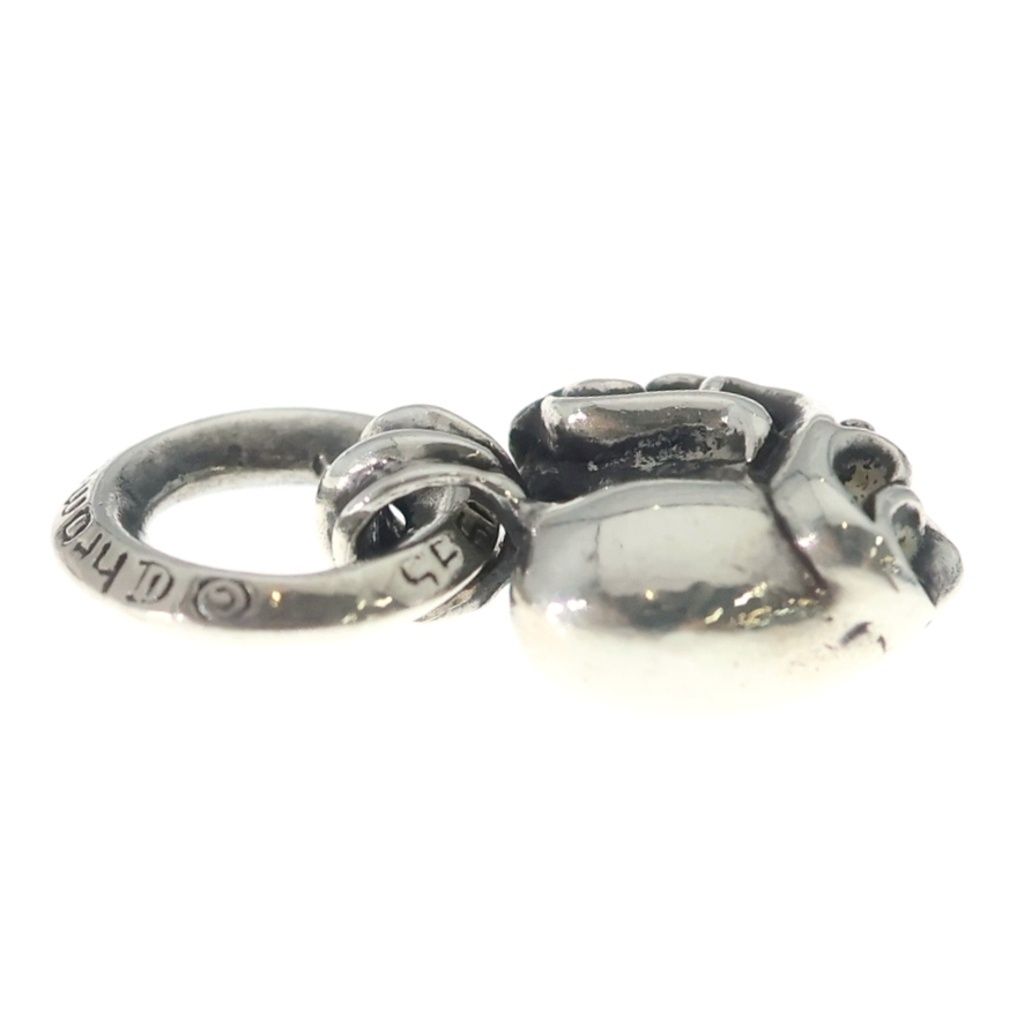 Chrome Heart Charm Pendant Top Silver — view 4