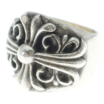 Chrome Hearts Keeper Ring Silver