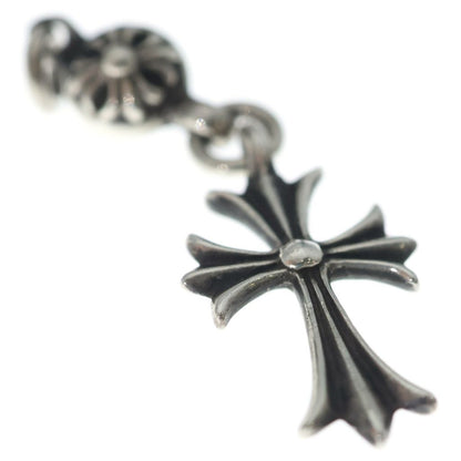 Chrome Hearts Vintage Tny CH Crs 1 Ball Tiny CH Cross Charm Pendant Top Silver — view 6