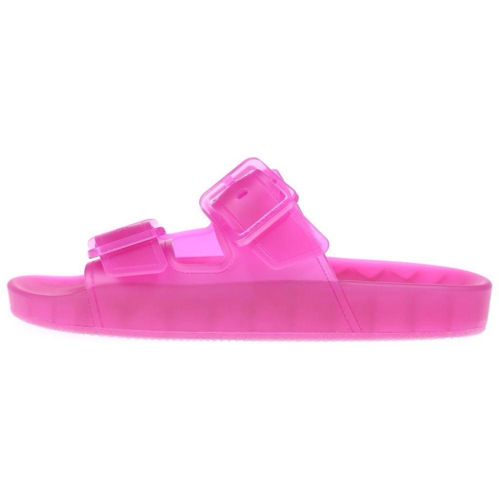 Balenciaga Mallorca Clear Belted Sandals Shoes Pink