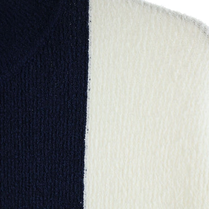 Gucci Web Knit Cardigan White Red Navy — view 4