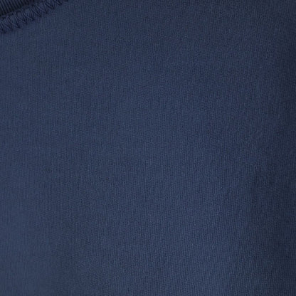 Dior Stone Island Logo Embroidery Crew Neck Pullover Sweatshirt Navy — view 5