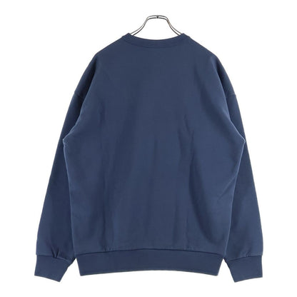 Dior Stone Island Logo Embroidery Crew Neck Pullover Sweatshirt Navy — view 2