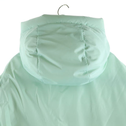 Moncler Bodri Zip Up Hooded Down Jacket Mint Green Black — view 4