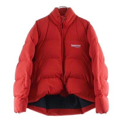 Balenciaga Campaign Logo Puffy Jacket Red