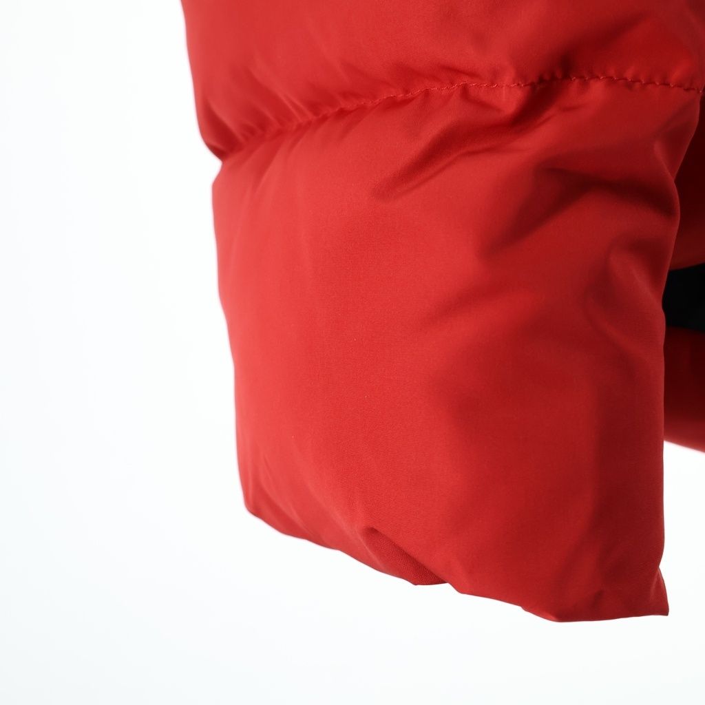 Balenciaga Campaign Logo Puffy Jacket Red — view 6