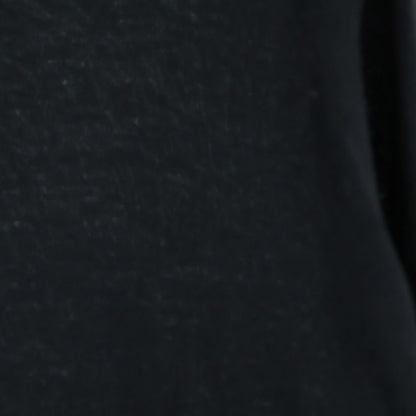 Saint Laurent Paris Logo Print Short Sleeve T-Shirt Black — view 4
