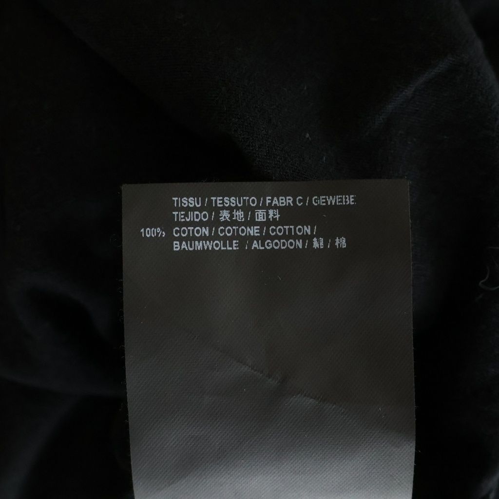 Saint Laurent Paris Logo Print Short Sleeve T-Shirt Black — view 7