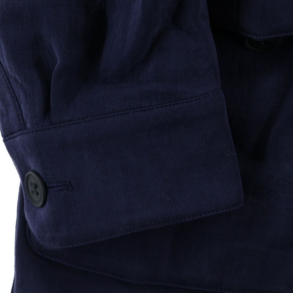 Fendi Multi Patch Hooded Jacket Coat Navy — view 6