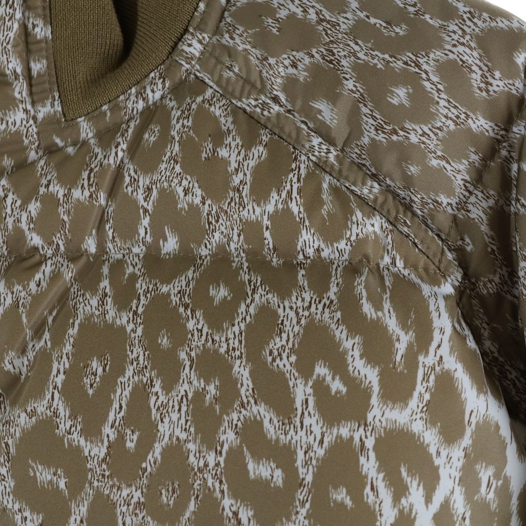 Dior Leopard Down Jacket Print Brown — view 5