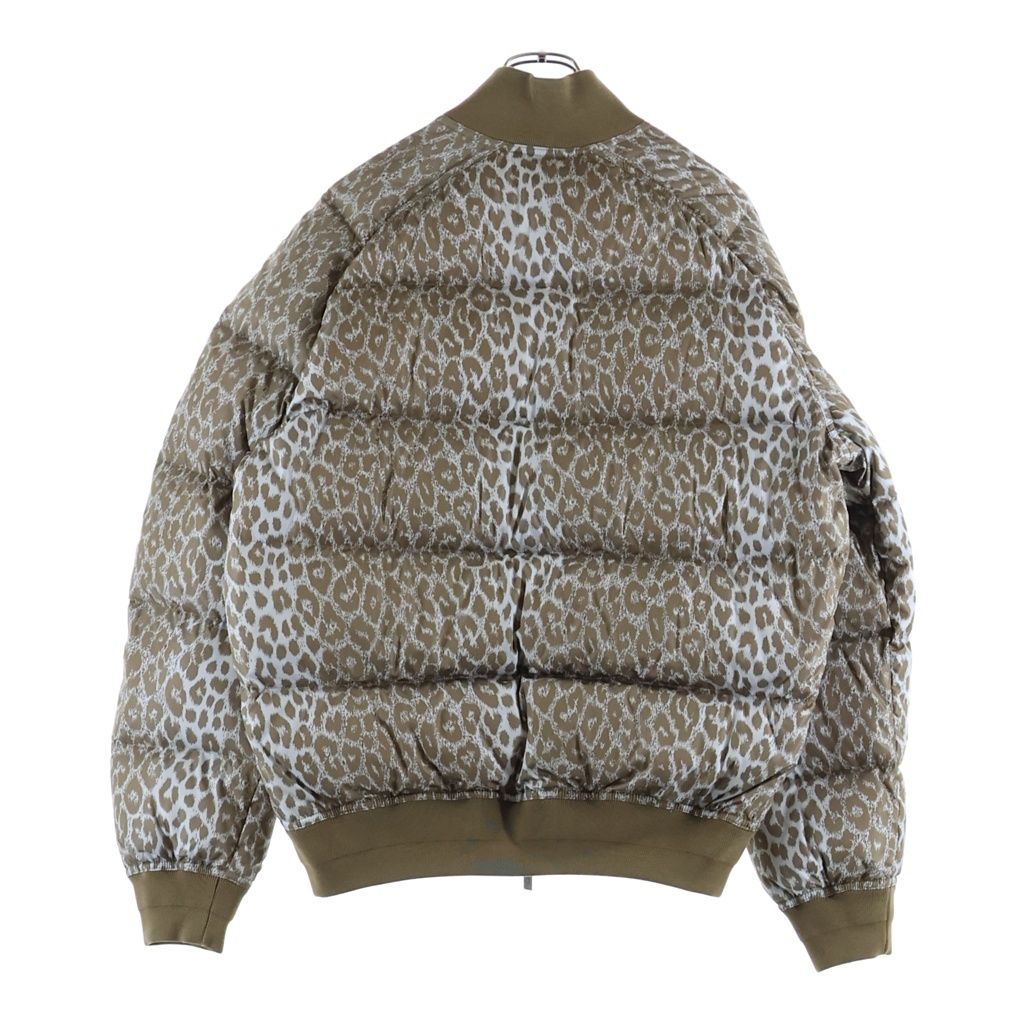 Dior Leopard Down Jacket Print Brown — view 2