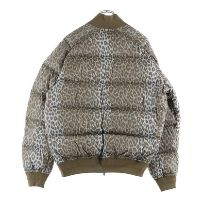 Dior Leopard Down Jacket Print Brown — view 2
