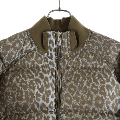 Dior Leopard Down Jacket Print Brown — view 3