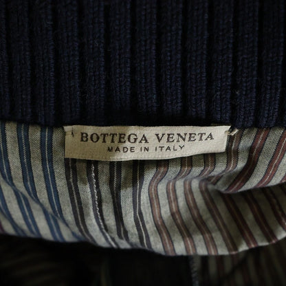 Bottega Veneta Denim Bomber Jacket Indigo — view 8