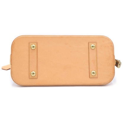 Louis Vuitton Monogram Alma PM Handbag Brown Leather Gold — view 5