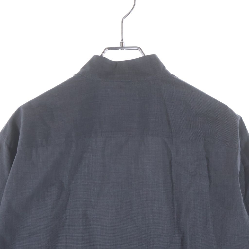 Hermes Half Zip Shirt Gray Cotton — view 4