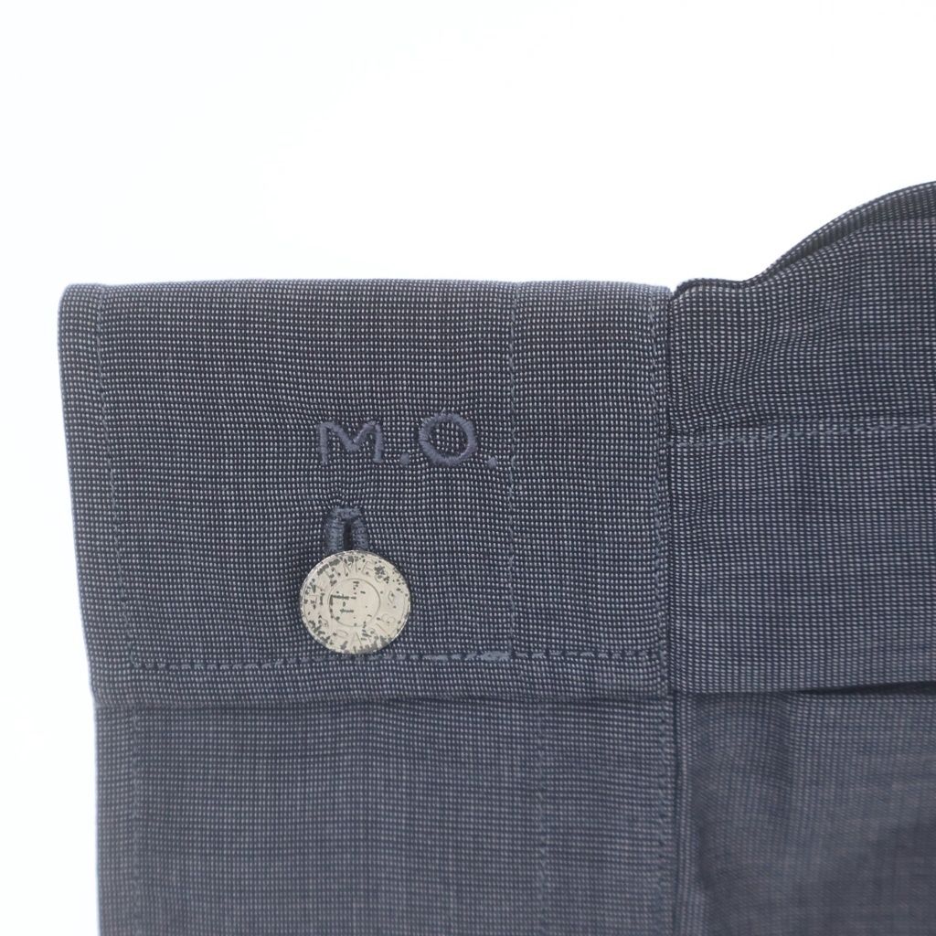 Hermes Half Zip Shirt Gray Cotton — view 5