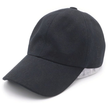Louis Vuitton Monogram Essential Canvas Cap Hat Black