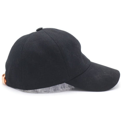 Louis Vuitton Monogram Essential Canvas Cap Hat Black — view 3