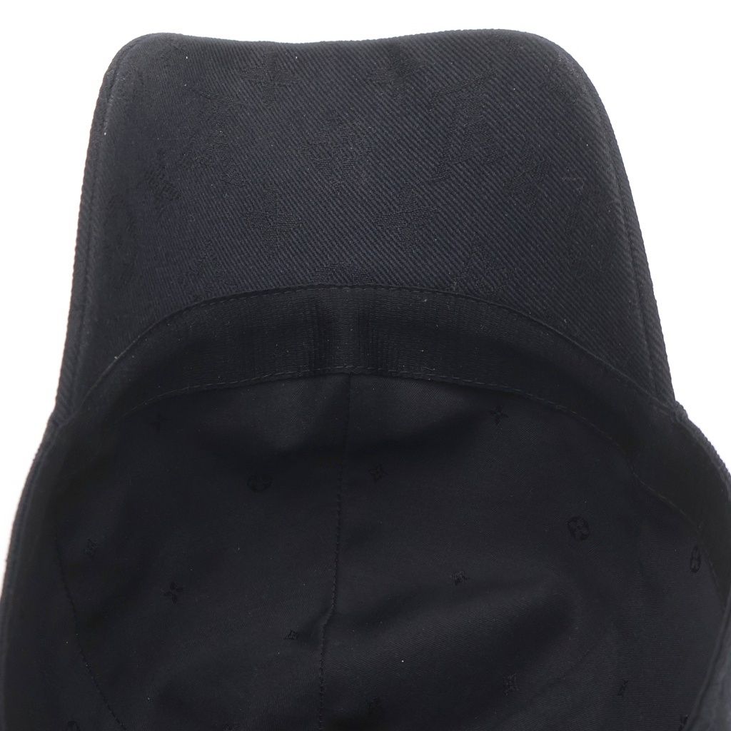 Louis Vuitton Monogram Essential Canvas Cap Hat Black — view 5